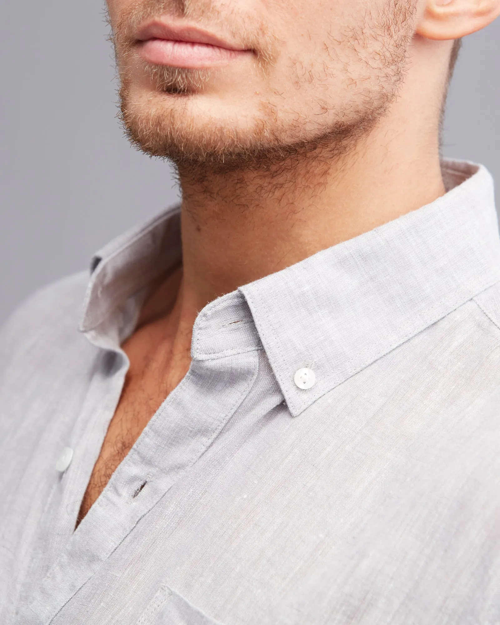 100% LINEN CLASSIC2  FIT SHIRT
