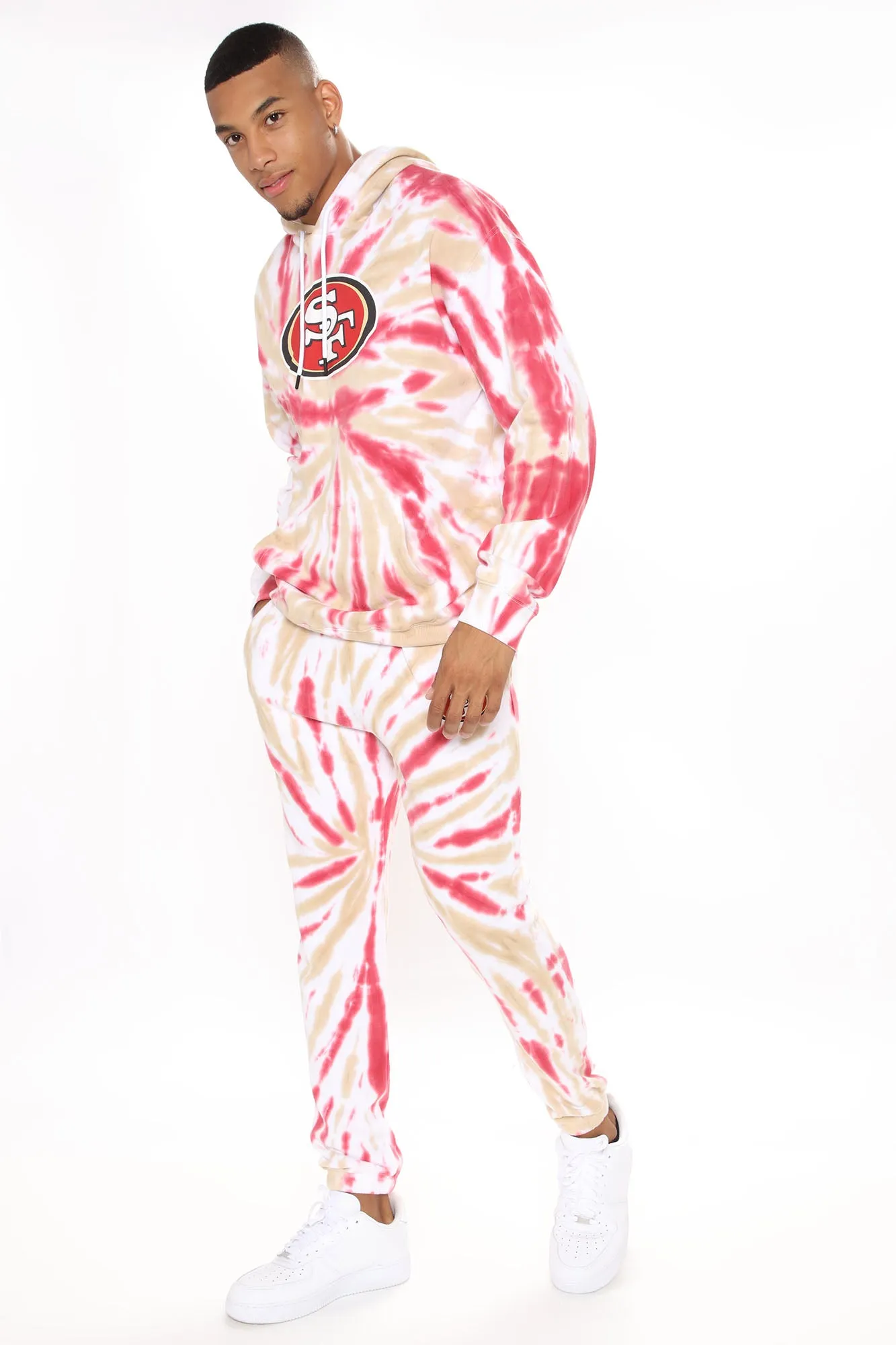 49ers Pullover Hoodie - Red/combo