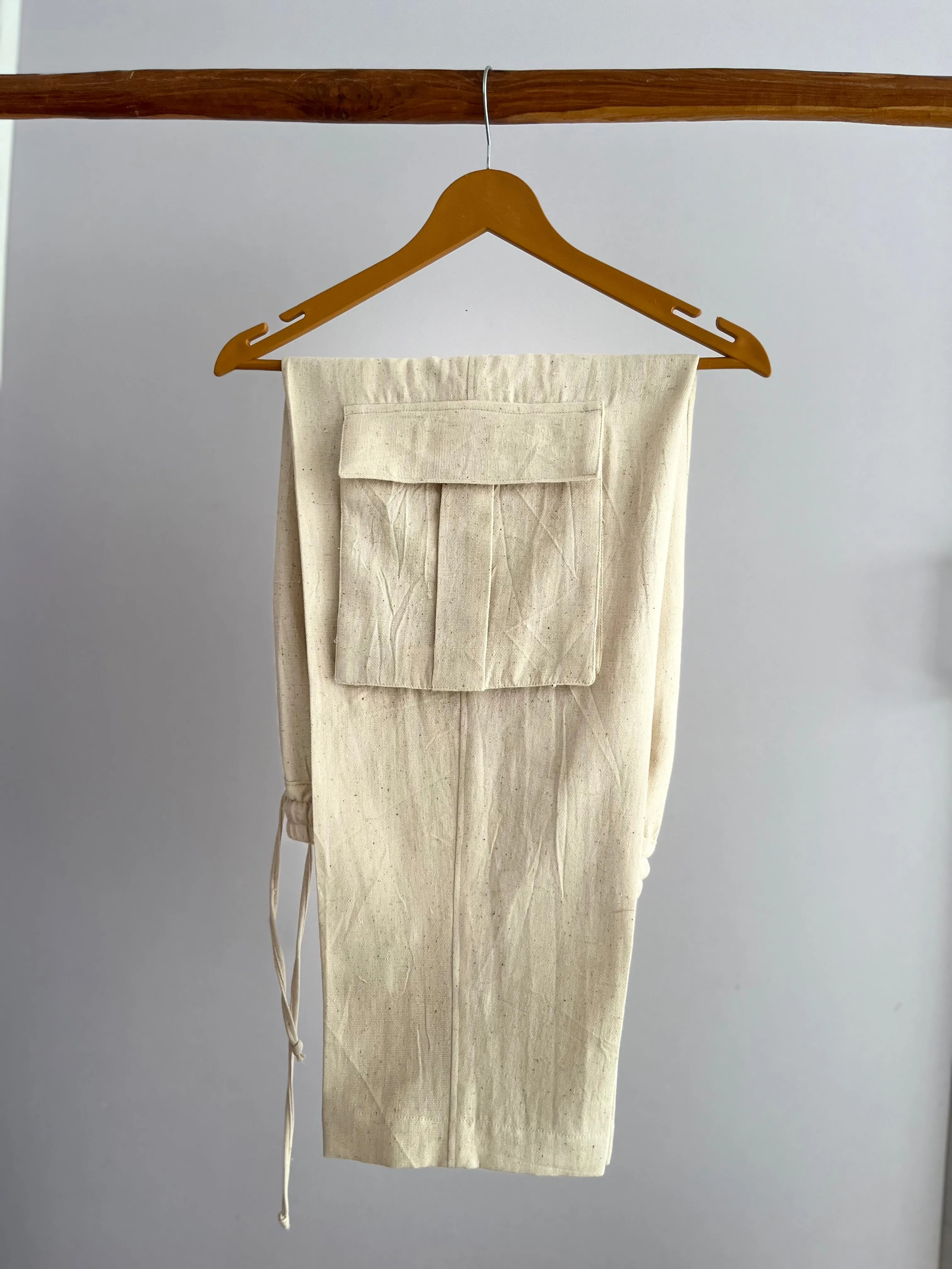 Aadya Moda Men's Kala Cotton PureEase Box Pant