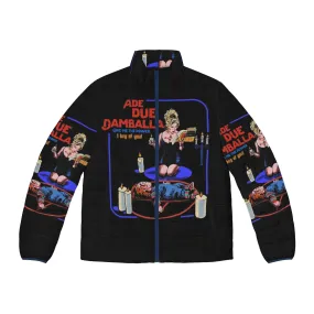 Ade Due Damballa Puffer Jacket - Spooky Retro Horror Style