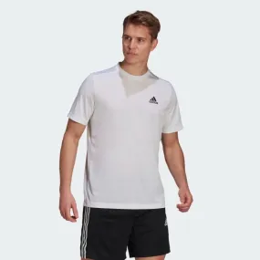 Adidas Aeroready Designed 2 Move Men Training T-Shirt White