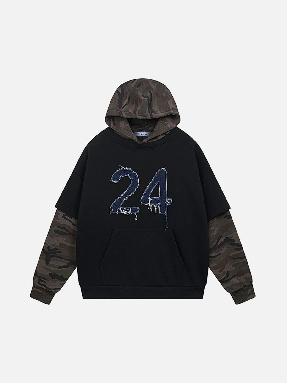 Aelfric Eden Camouflage Double Layer Hoodie