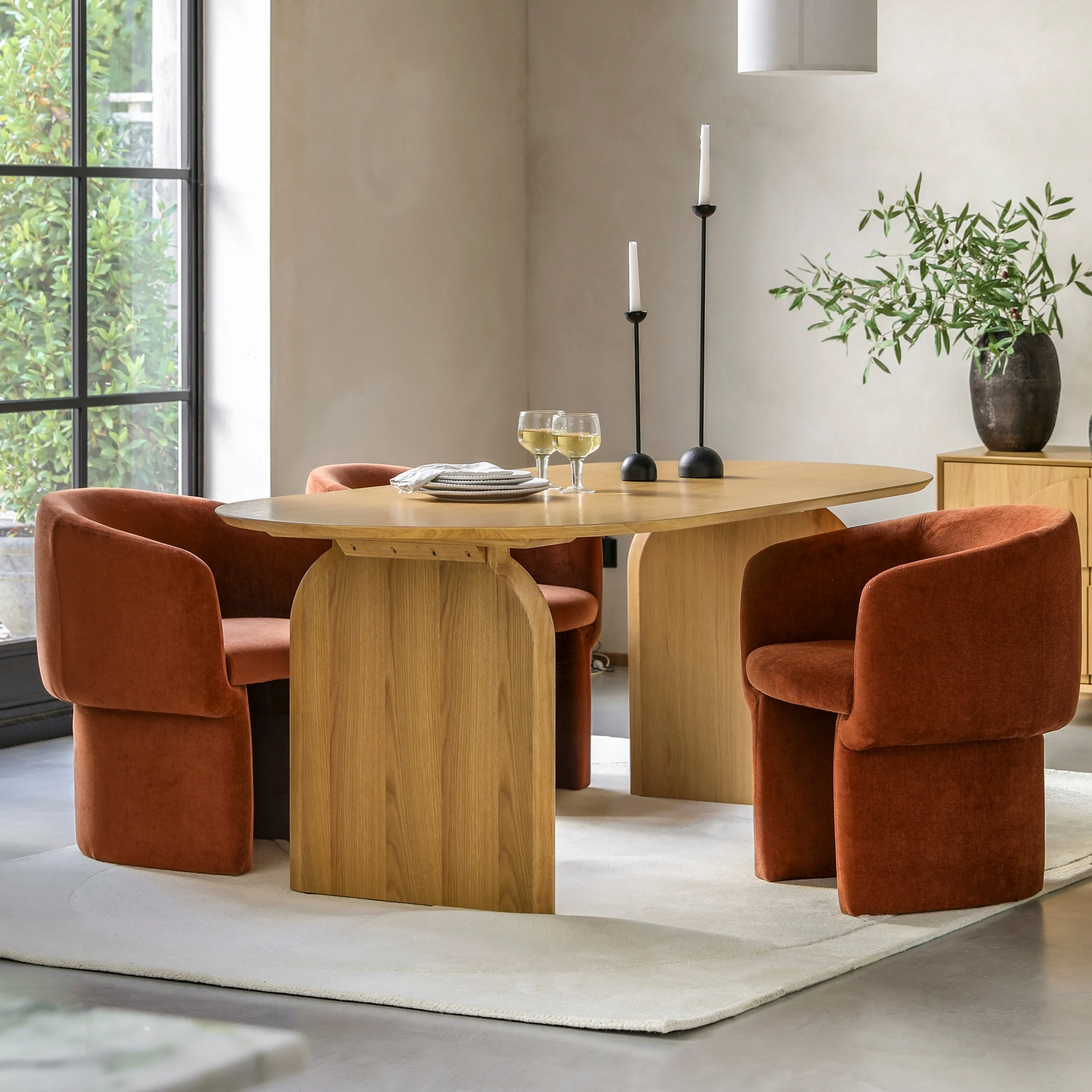 Amos Geo Dining Table