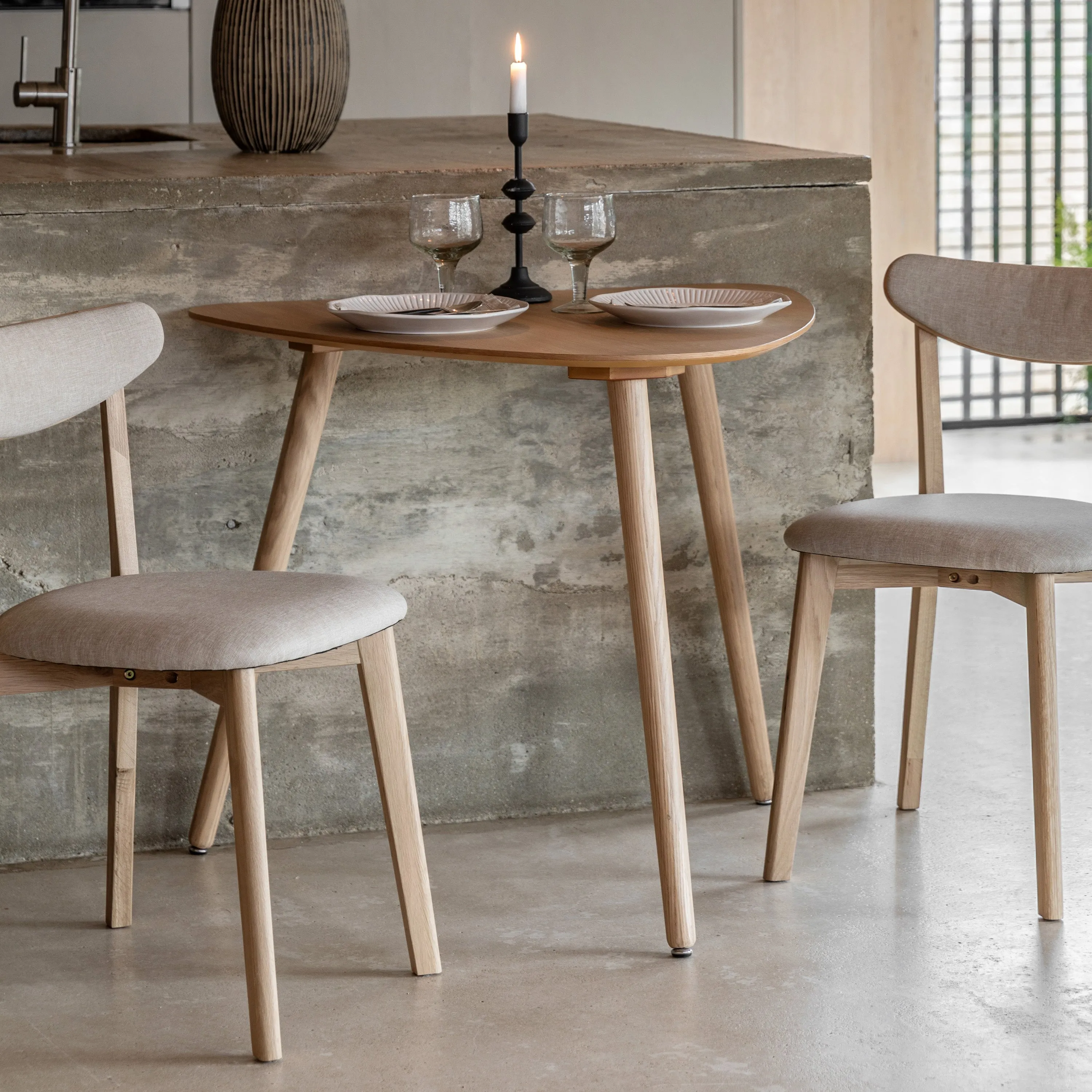 Amos Hatfield Dining Table Natural Small
