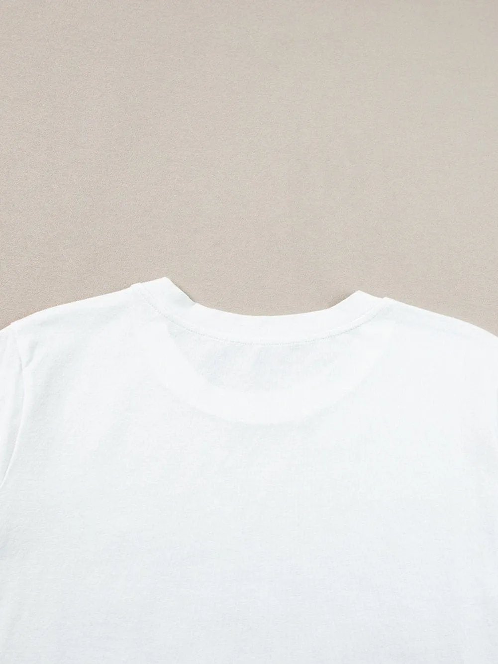 Baseball Mama Graphic Tee in White with Multi Color Print