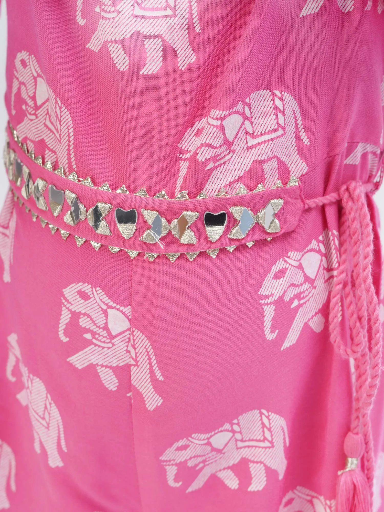 Girls Trunk Tales Girls Pink Flutter Sleeve Jumper - Lil Drama