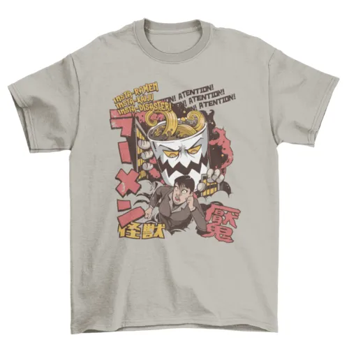 Japanese Ramen Attack T-Shirt