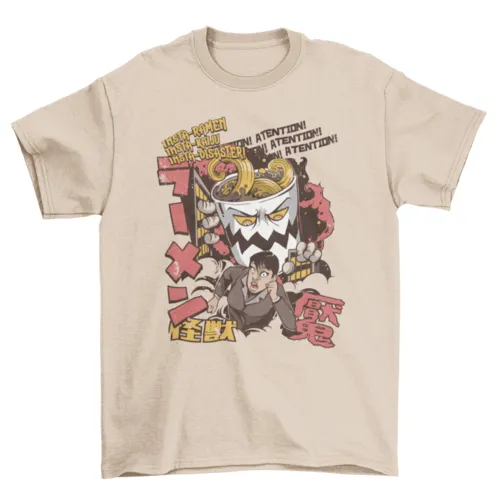 Japanese Ramen Attack T-Shirt