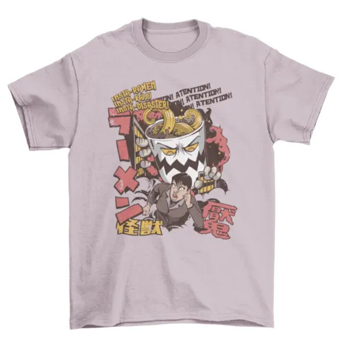 Japanese Ramen Attack T-Shirt