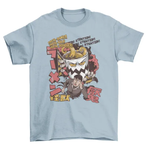 Japanese Ramen Attack T-Shirt