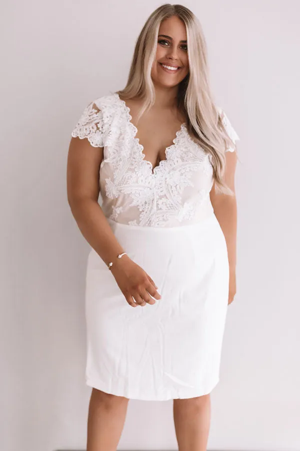 Luxury Experience Crochet Dress  Curves