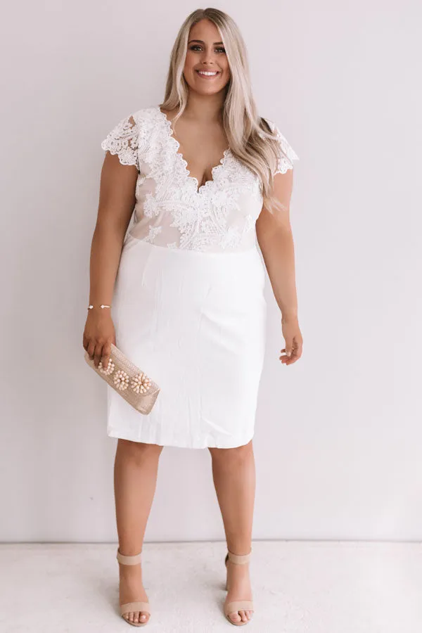 Luxury Experience Crochet Dress  Curves