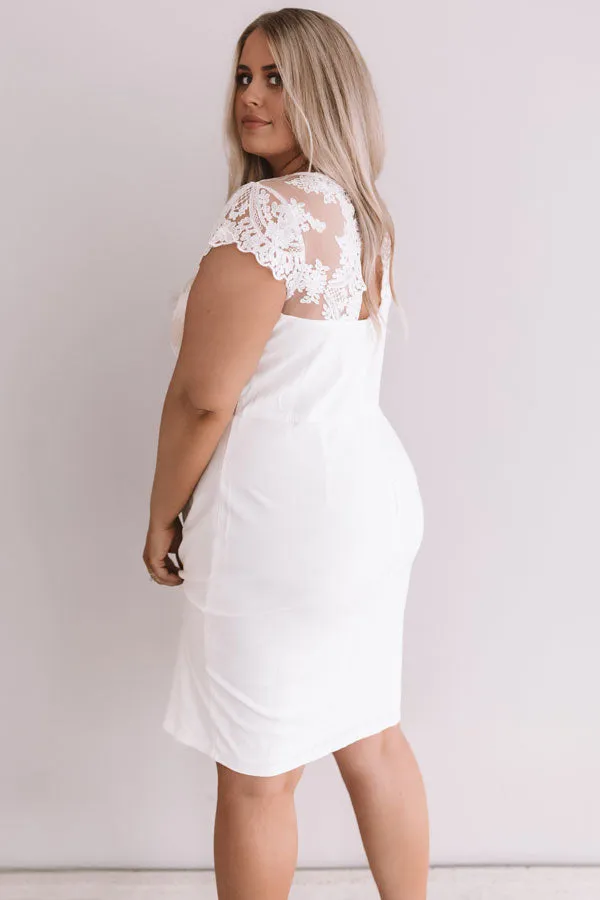 Luxury Experience Crochet Dress  Curves