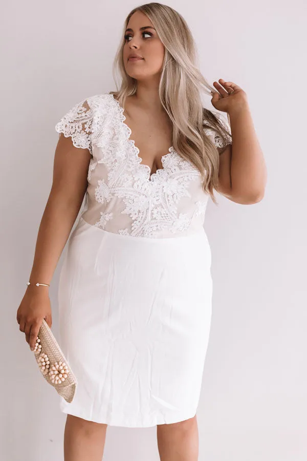 Luxury Experience Crochet Dress  Curves