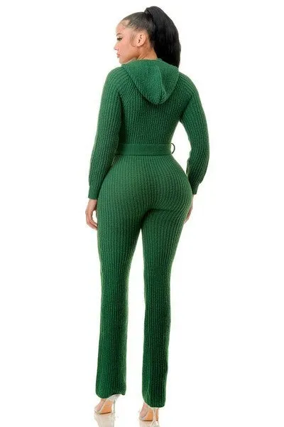 Monroe Hooded Jumpsuit - 6 colors