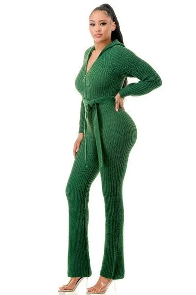 Monroe Hooded Jumpsuit - 6 colors