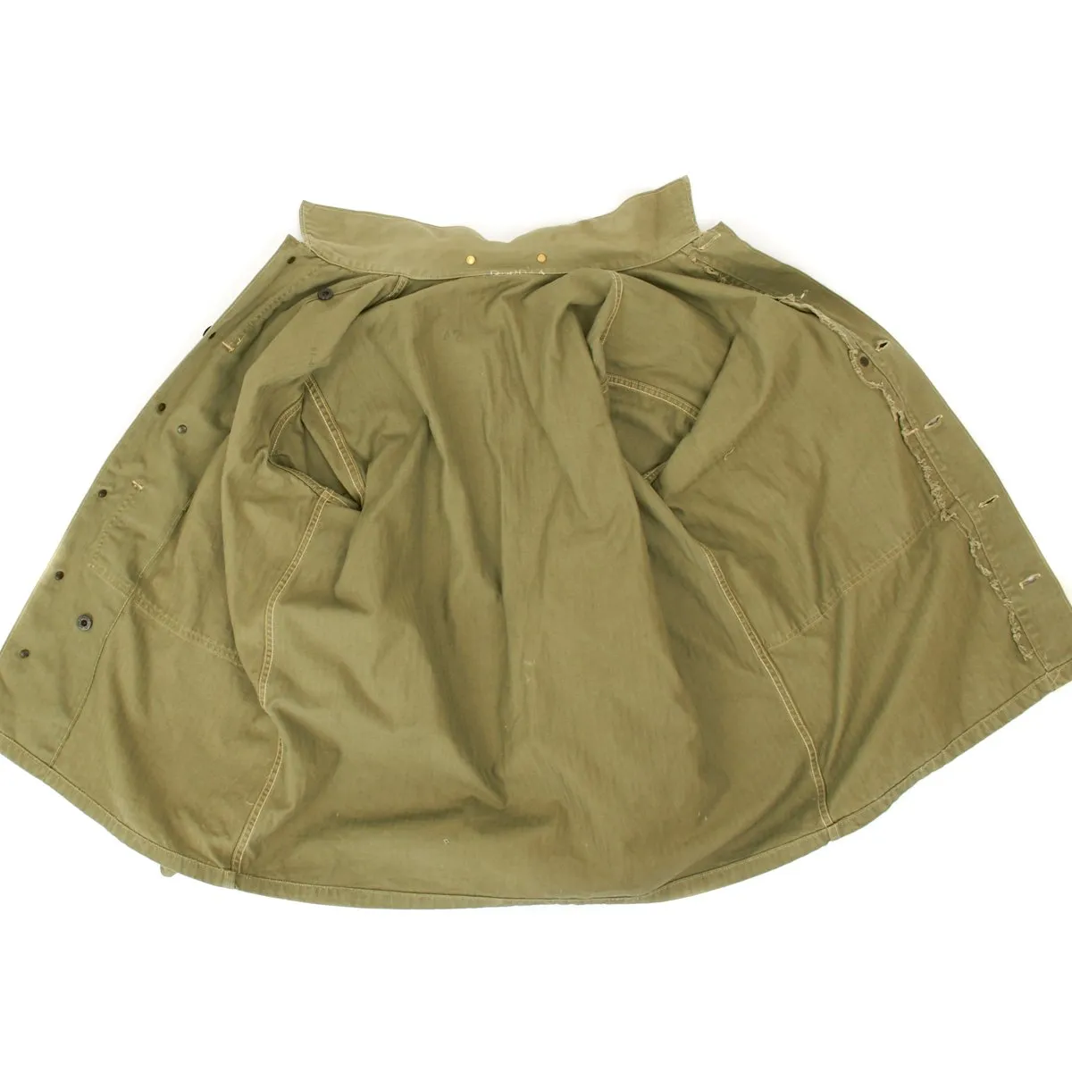 Original U.S. WWII USMC HBT Herringbone Twill P44 Combat Field Utility Jacket