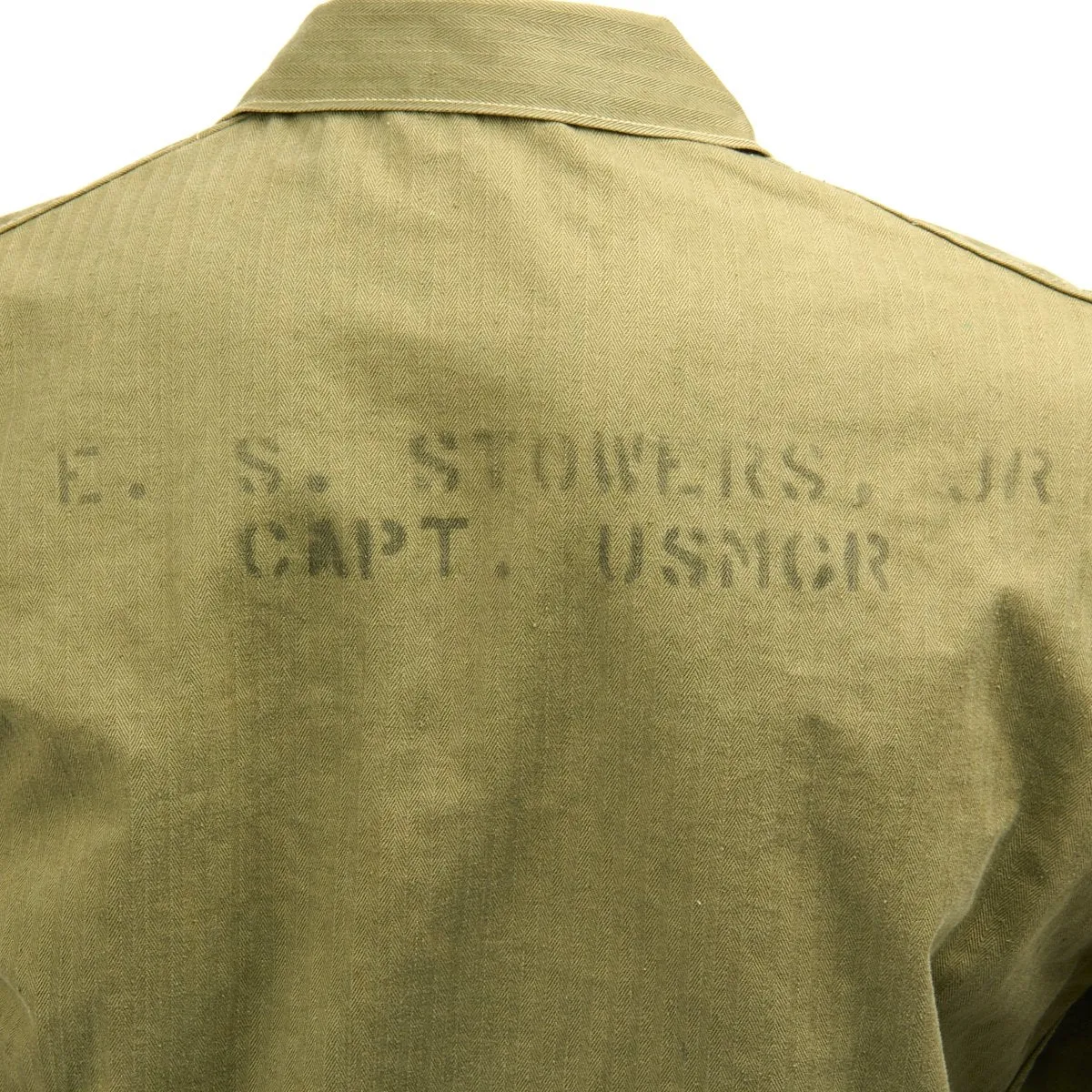 Original U.S. WWII USMC Iwo Jima Named P41 Utility Combat Uniform