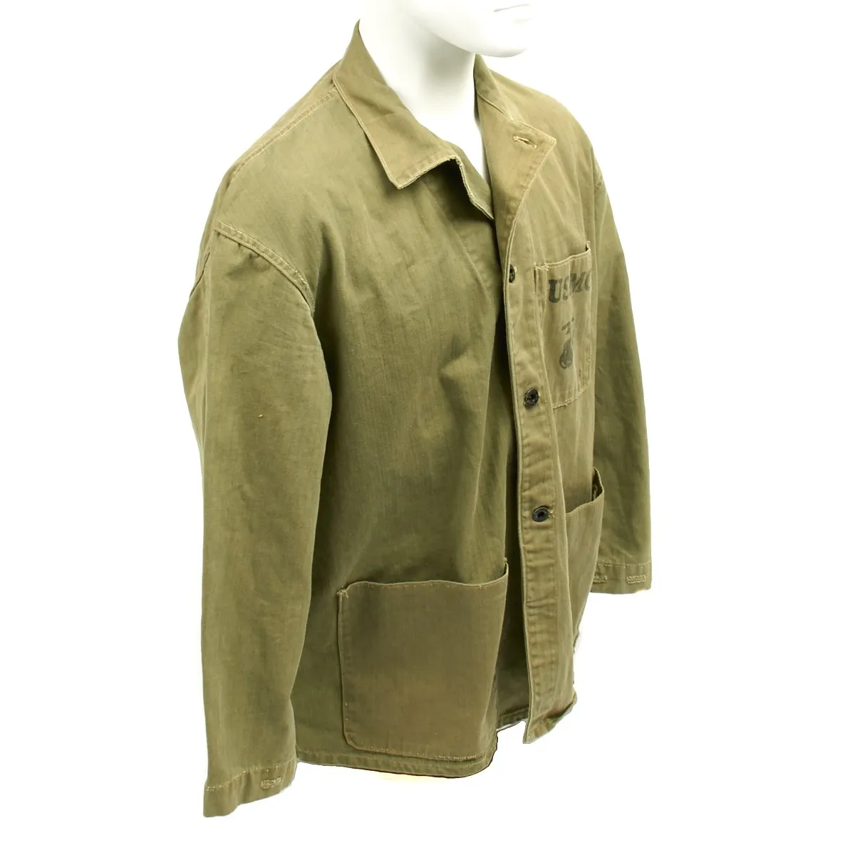 Original U.S. WWII USMC Iwo Jima Named P41 Utility Combat Uniform