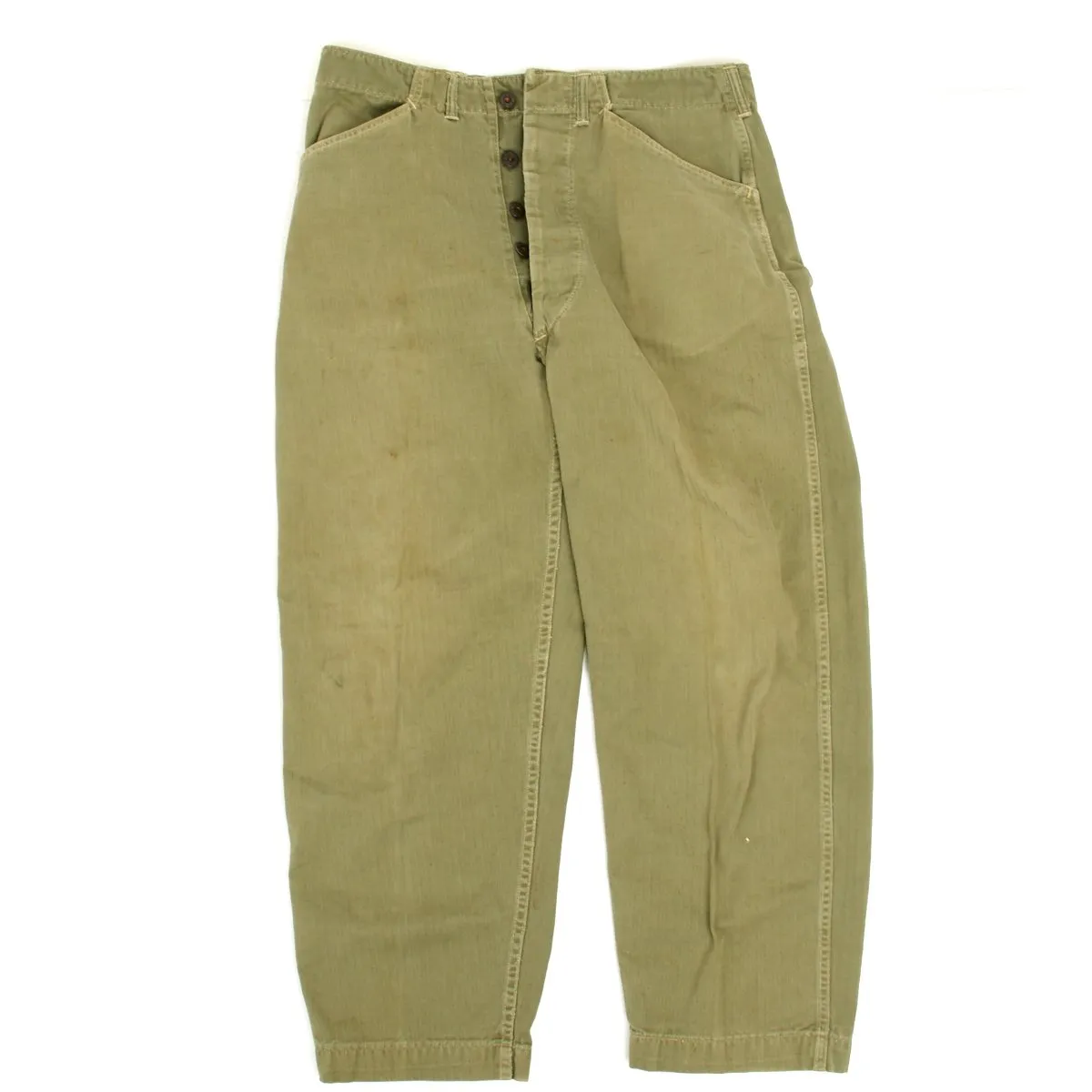 Original U.S. WWII USMC Iwo Jima Named P41 Utility Combat Uniform