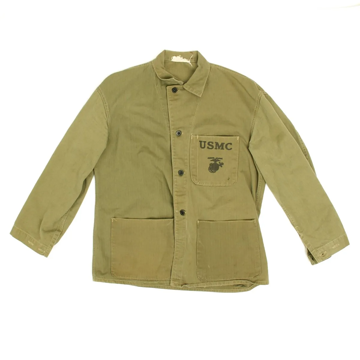 Original U.S. WWII USMC Iwo Jima Named P41 Utility Combat Uniform