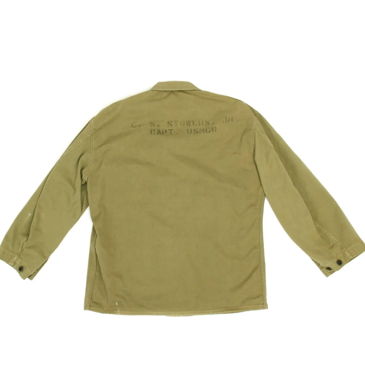 Original U.S. WWII USMC Iwo Jima Named P41 Utility Combat Uniform