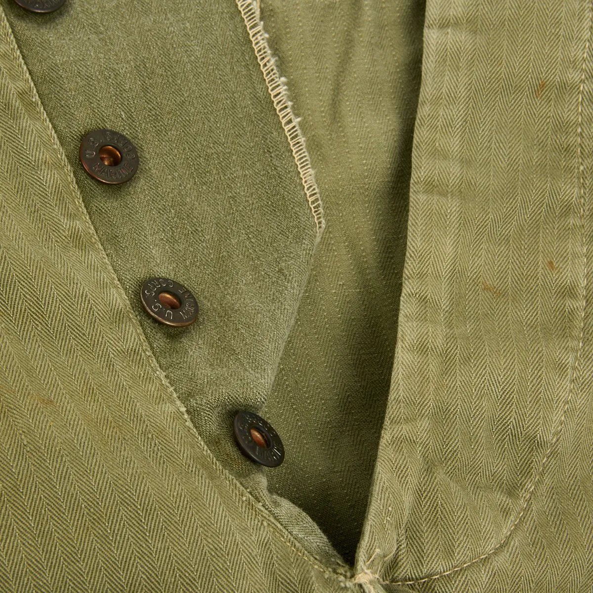Original U.S. WWII USMC Iwo Jima Named P41 Utility Combat Uniform