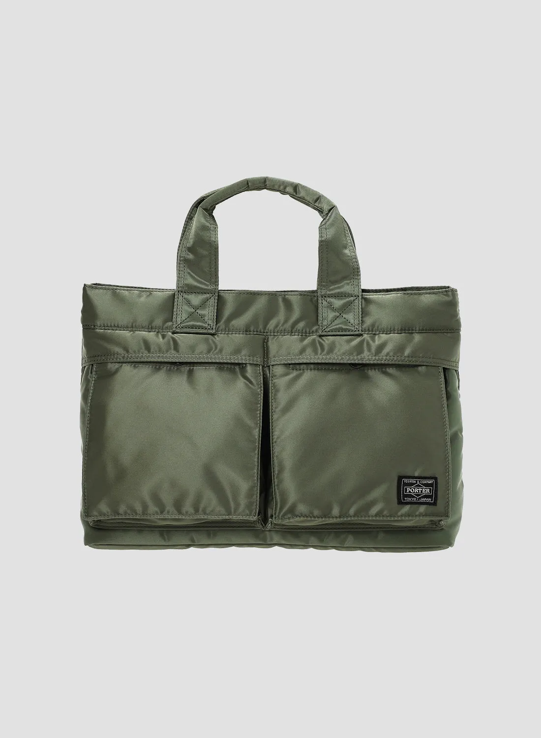 Porter-Yoshida & Co Tanker Tote Bag in Sage Green