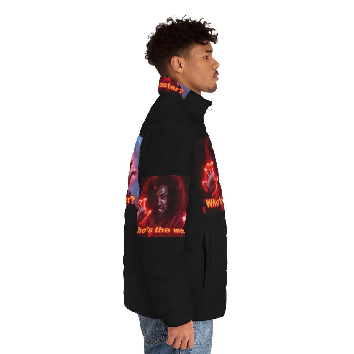 "Sho Nuff" Puffer Jacket - The Last Dragon Inspired 80s Kung Fu Classic