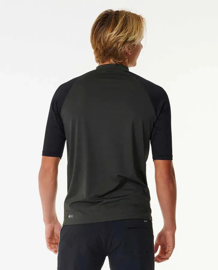 Rip Curl Shock UPF50  Short Sleeve Rash Vest