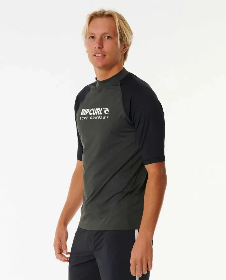 Rip Curl Shock UPF50  Short Sleeve Rash Vest