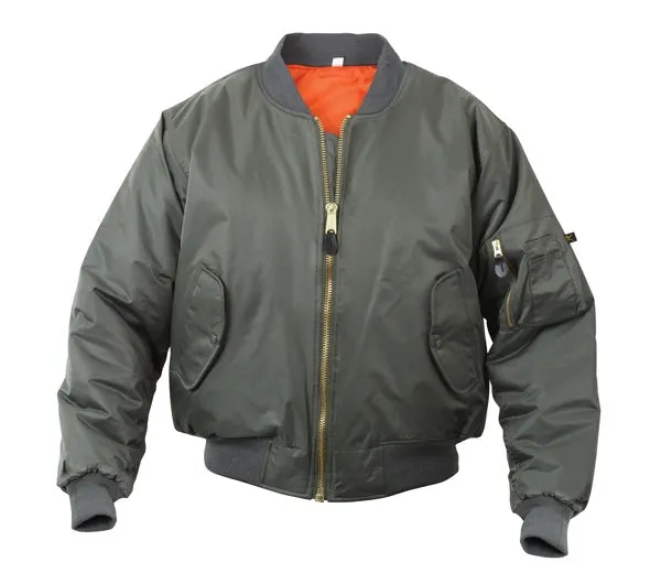 Rothco MA-1 FLIGHT JACKET Men’s - SAGE GREEN