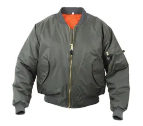 Rothco MA-1 FLIGHT JACKET Men’s - SAGE GREEN