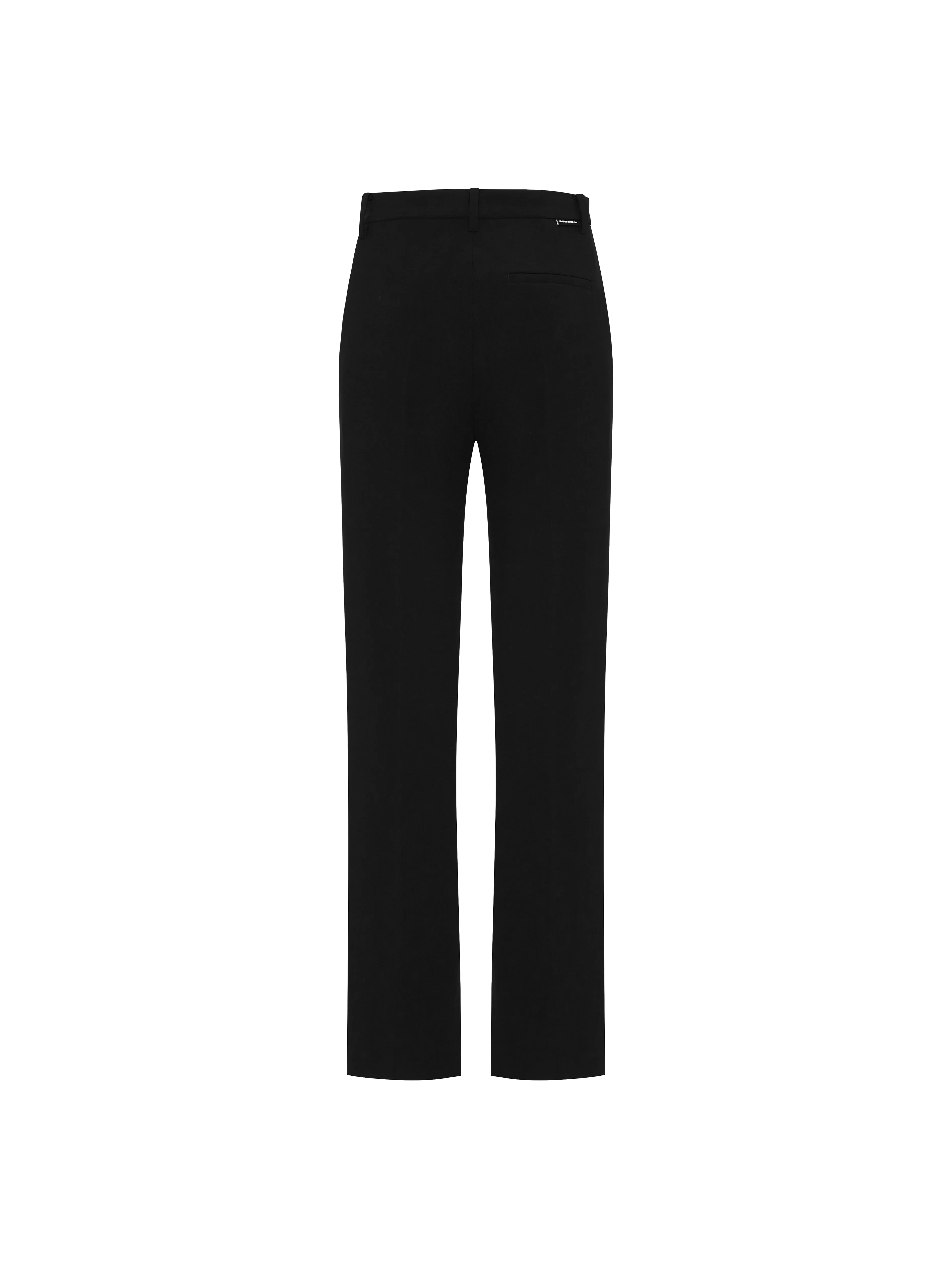 Side Slit Straight Suit Pants