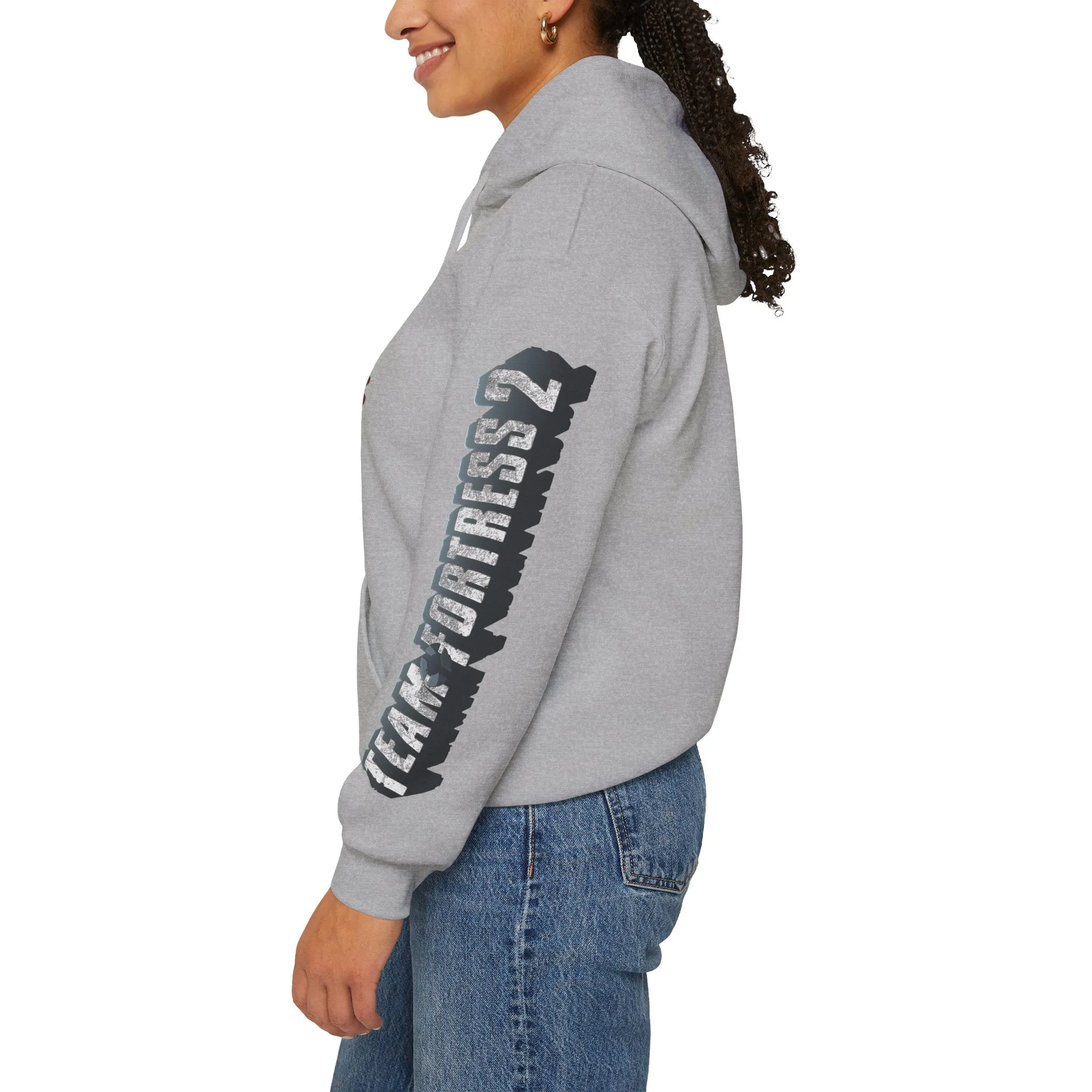Team Fortress 2 Gamer Hoodie, TF2 Graphic Art, Unisex Gaming Sweatshirt, Gamer Gift, Hooded Pullover, Geek Clothing