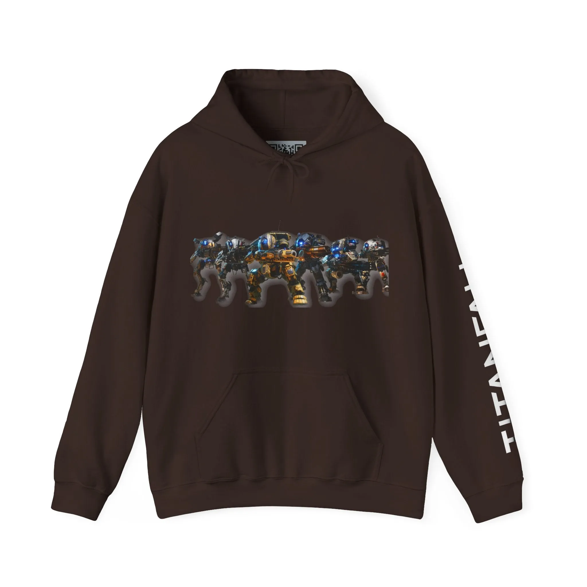 Titanfall Sleeve Print Gamer Fan Hoodie Sweatshirt, Gamer Gift, Hooded Sweatshirt, Gaming Apparel, Unisex Sweatshirt, Titanfall Fan Gear