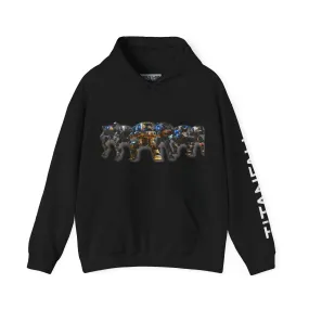 Titanfall Sleeve Print Gamer Fan Hoodie Sweatshirt, Gamer Gift, Hooded Sweatshirt, Gaming Apparel, Unisex Sweatshirt, Titanfall Fan Gear