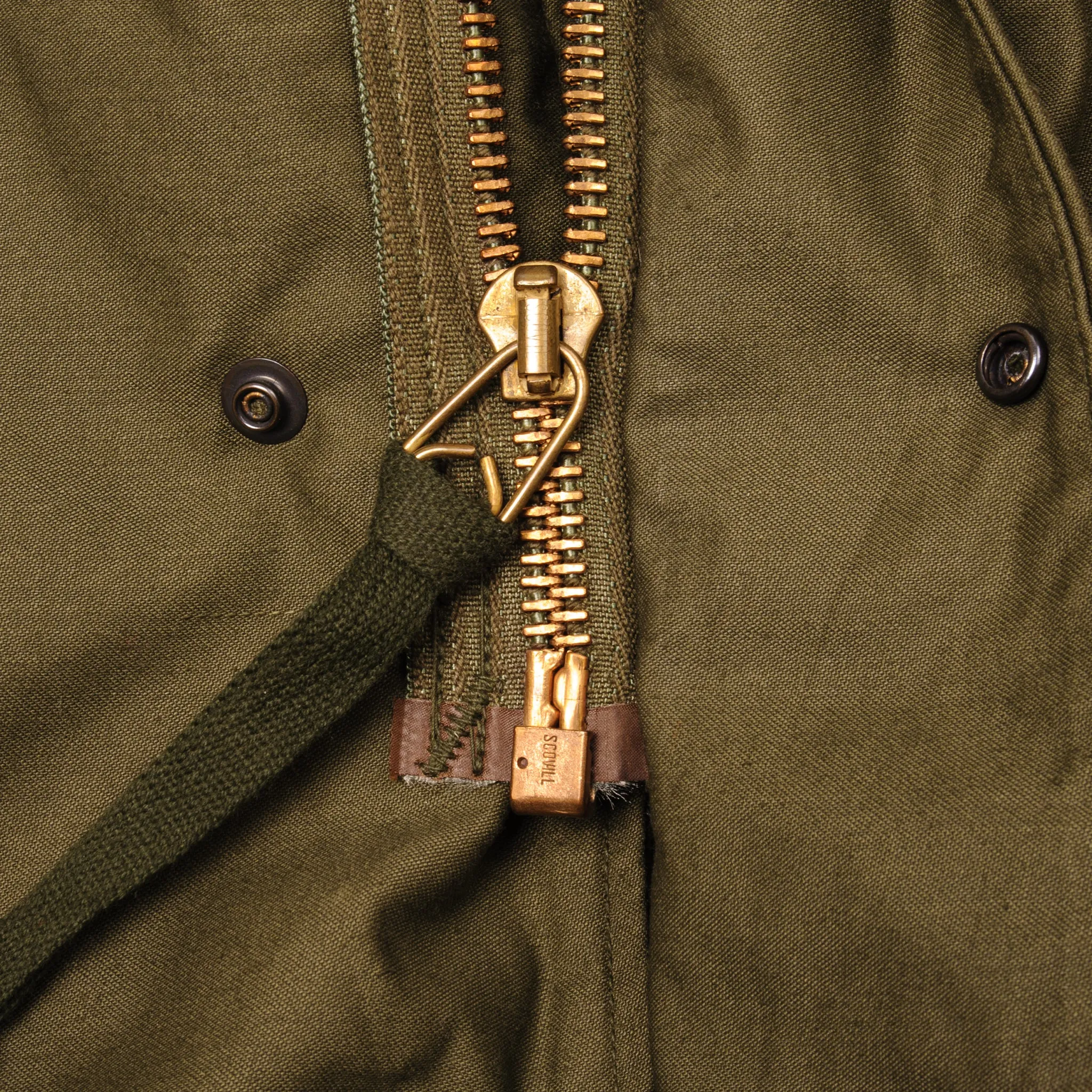 VINTAGE US ARMY M-1965 M65 FIELD JACKET 1972 VIETNAM WAR SIZE SMALL LONG PATCHED WITH LINER